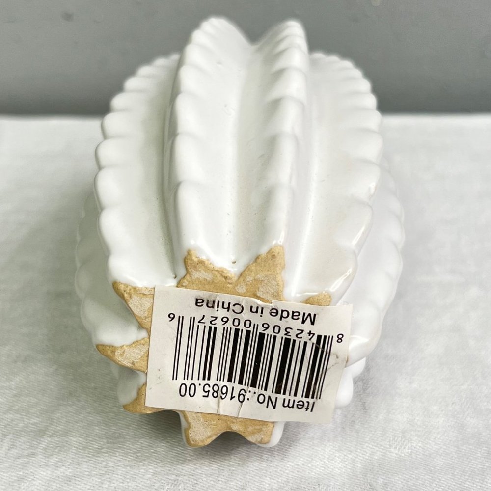 White Cactus Vase Rosemary Stem Creative Co-op Desert Succulent Decoration NWT - Picture 8 of 9